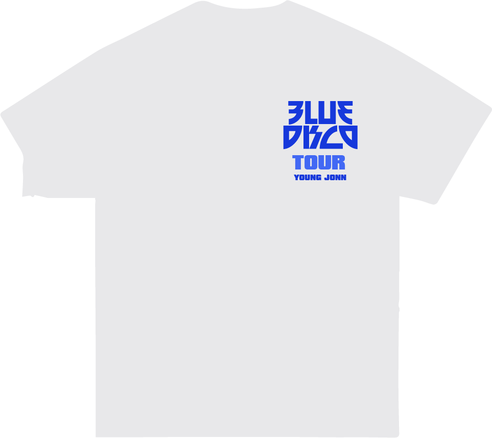 BLUE DISCO DANCEFLOOR TEE