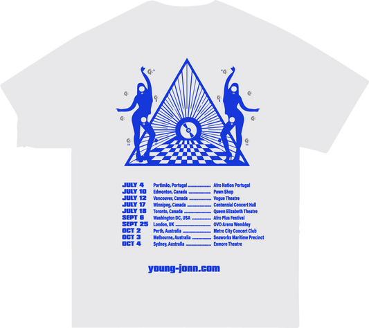 BLUE DISCO DANCEFLOOR TEE